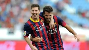 Fabregas: Messi'nin Aklını Çelmeye Çalışmıyorum