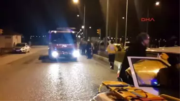 Kırkağaç'ta İki Otomobil Çarpıştı: 5 Yaralı