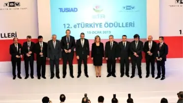 12. Etürkiye (Etr) Ödülleri TBMM'de Sahiplerini Buldu