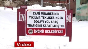 Tarihi Minareye Karadeniz Usulü Çözüm