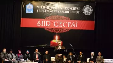 Yıldırım Kent Konseyi'nden Şiir Dolu Gece