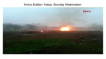 Kaçakçılar Akaryakıtın Sevkiyatı İçin Sınıra 'Köstebek' Adlı Yatay Sondaj Makinesi Getirdi