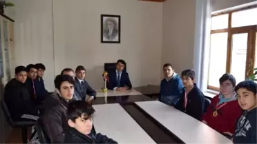 Şampiyonlardan Kaymakam Bedir'e Ziyaret