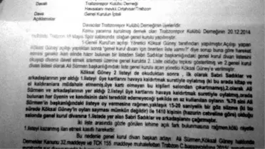 Trabzonspor Genel Kurulu Yine Mahkemelik