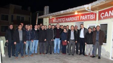 Çan MHP'de Görev Dağılımı Yapıldı