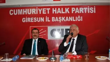 CHP Giresun İl Başkanlığı'nda Görev Değişimi