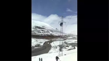 Aras Edaş Ekiplerinin Kış Sınavı…