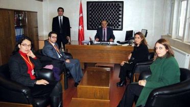 Gaün Tdp'den Ceza Evi Müdürlüğü'ne Ziyaret