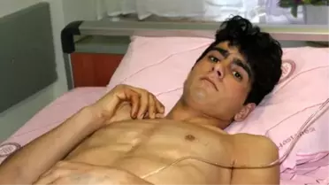 Bacaklarını İş Makinesine Kaptıran Gençten Sevindirici Haber Geldi