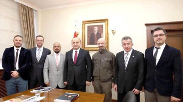 Başbakan Yardımcısı Akdoğan, Tfmd Yönetimini Kabul Etti