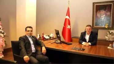 Prof. Dr. Selahattin Bekmez, GAHİB Başkanı Kaplan'ı Ziyaret Etti