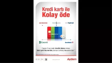 Aydem'de İsteyen Elektrik Borcunu Taksitli Ödeyebilecek