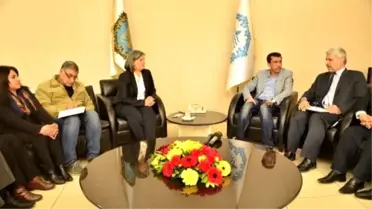 Irak Göçmen Bakanlığı'ndan Kışanak'a Ziyaret