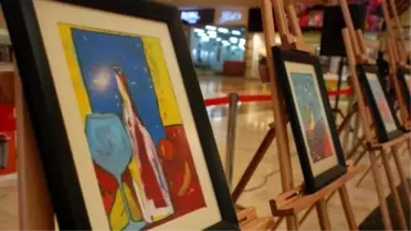 Fırçamdan İzler' Sergisi Açıldı