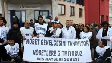 Aile Hekimleri Bir Günlük İş Bırakma Eylemi Yaptı