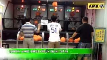 Lebron James Görse Küçük Dilini Yutar