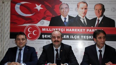 MHP'li Aday Adayı Eryılmaz'dan Şehzadeler İlçe Teşkilatına Ziyaret