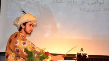 Afganistan'da Ali Şir Nevai ve Babür Şah Anıldı