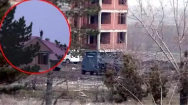 Cinayet Zanlısı 25 Saattir Çatıda! Ateş Açtı, 3 Polisi Yaraladı