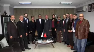 CHP İl Başkanı Bulut, Çgc'yi Ziyar Etti