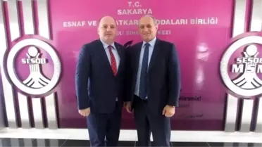 AK Parti Milletvekili Aday Adayı Cihan Saraç Sesob'u Ziyaret Etti
