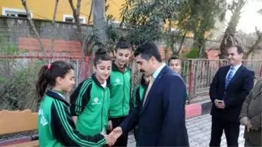 Kaymakam Horasanlı'dan Sporculara Moral Ziyareti