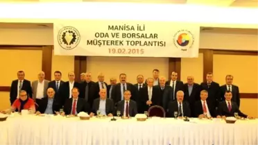 Manisa Oda ve Borsalardan Yaşar Coşkun'a Tam Destek