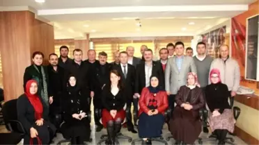 Milletvekili Aday Adayı Sarıoğlu Merkez İlçe Teşkilatını Ziyaret Etti