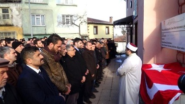 Bilecik'te Fırat Çakıroğlu İçin Gıyabi Cenaze Namazı Kılındı