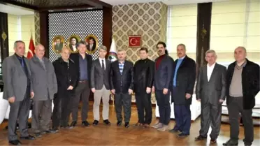 Balkan Türkleri Kültür ve Dayanışma Derneği Başkan Baran'ı Ziyaret Etti