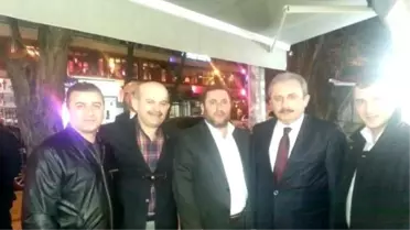 Aday Adayı Mert, Ankara'da Şentop ile Görüştü