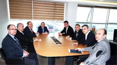 Namık Kemal Vergi Dairesi'nden Trepaş'a Ziyaret