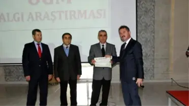 Çok Çalıştılar, Teşekkür Belgesi Aldılar