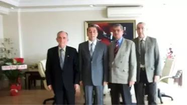Emekliler Derneği'nden Emniyet Müdürüne Ziyaret