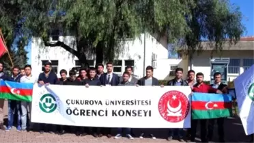 Hocalı'da Katledilen 613 Kişi ÇÜ'de Anıldı