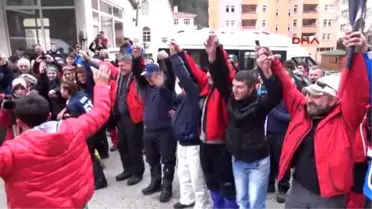 Rize İkizdere?de 'Kaçkarlara Doğru' Kar Yürüyüşü Başladı