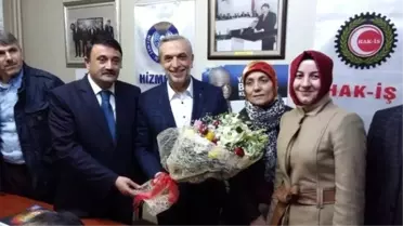 Aykan'dan Hak İş ve Hizmet İş Sendikası'na Ziyaret