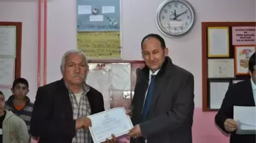 17 Ağaç Kesme Kursiyeri Belgelerini Aldı