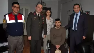 Kaymakam Keçeli'den Şehit Ailelerine Ziyaret