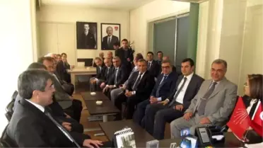 Şahin ve Özkeçeci'den CHP'ye İadeyi Ziyaret