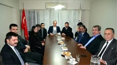 Aydın Tümsiad, Sadık Atay ve Niyazi Aykut'u Ağırladı