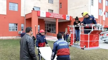 Akdağmadeni Kyk'da Yangın Tatbikatı