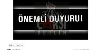 Çarşı'dan Beşiktaş Yönetimine Sitem