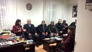 CHP Milletvekili Aday Adayı Usluer Hacı Bektaş Veli Derneği'ni Ziyaret Etti