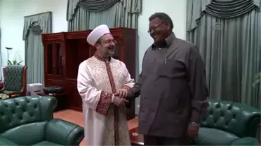 Diyanet İşleri Başkanı Görmez Sudan'da