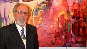 Suriyeli Ressamdan 'Şehitlere Selam' Sergisi