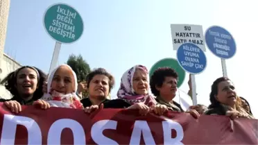 Bursalı Çevreci Kadınlardan Santral Eylemi