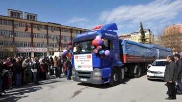 Kütahya İhh'dan Suriye'ye Yardım