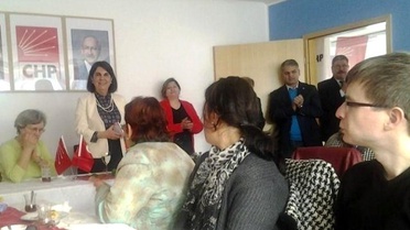 CHP Parti Meclisi Üyesi Prof. Dr. Gaye Usluer Almanya'da