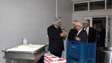 Vali Kürklü, Organize Sanayi Bölgesini Ziyaret Etti